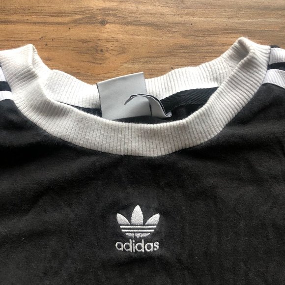 Adidas Originals Adicolor 3-Stripes Long-Sleeve T-Shirt - Picture 2 of 3